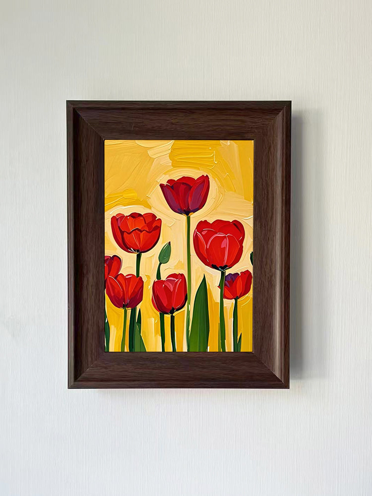 Red tulips