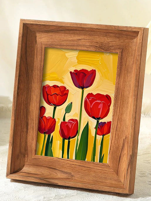 Red tulips