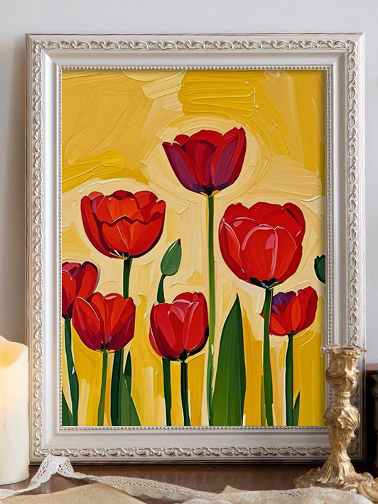 Red tulips