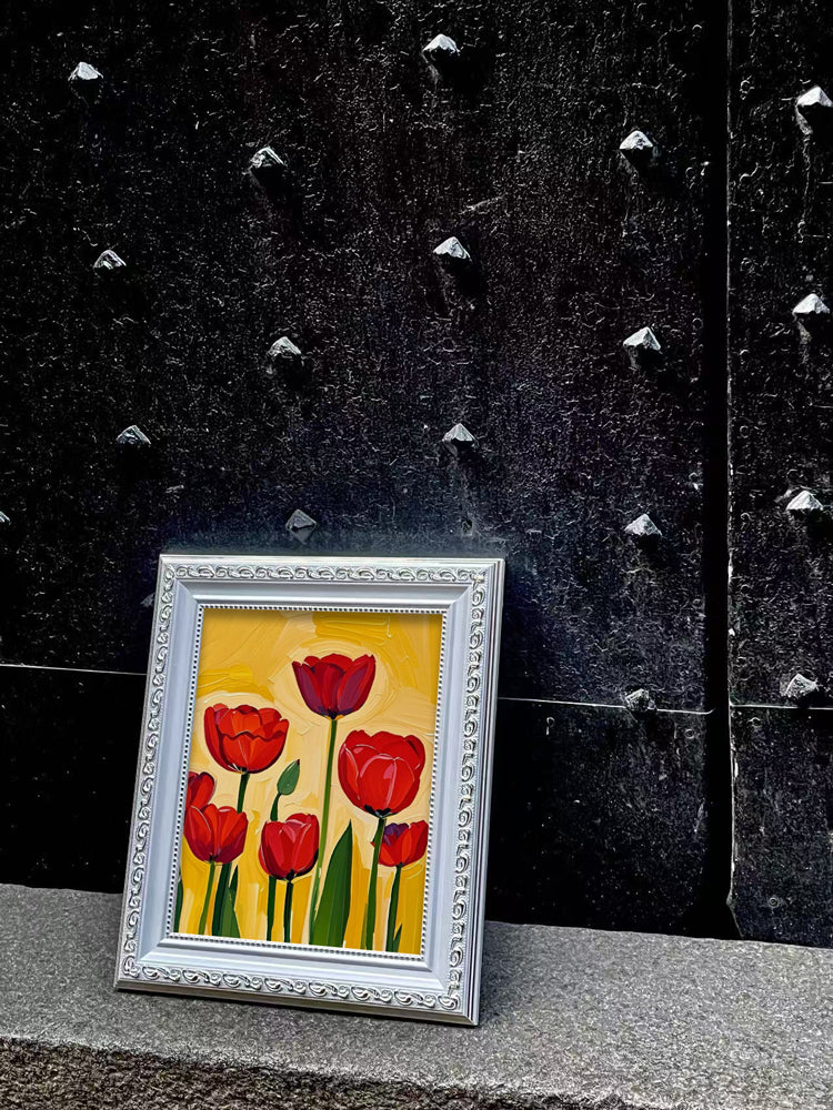 Red tulips