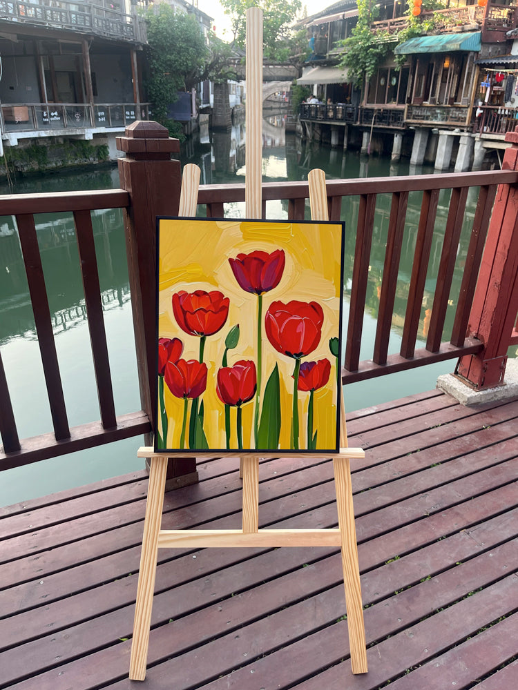 Red tulips